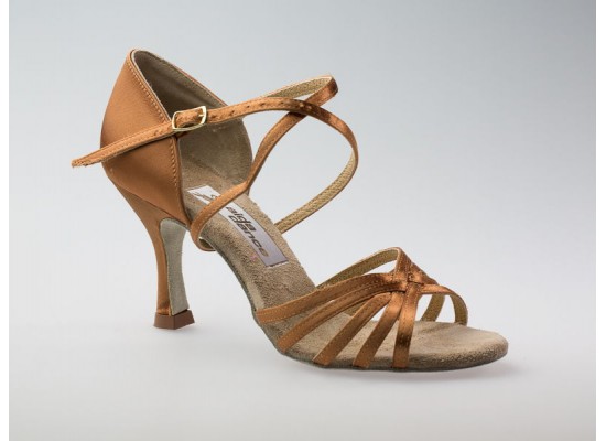 Aida latin model 070 2.5 inch flare heel (Anna Sock)