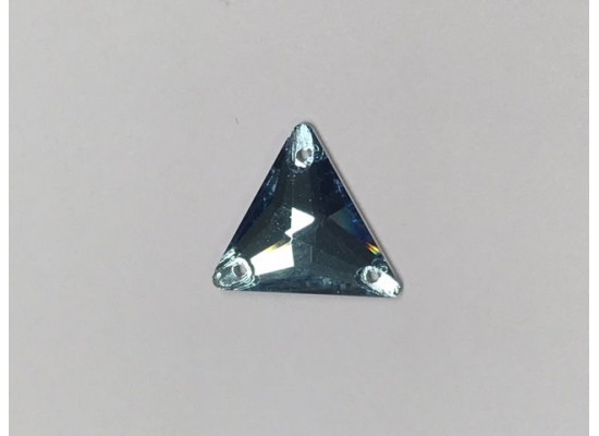QG Triangle Aquamarine 16x16