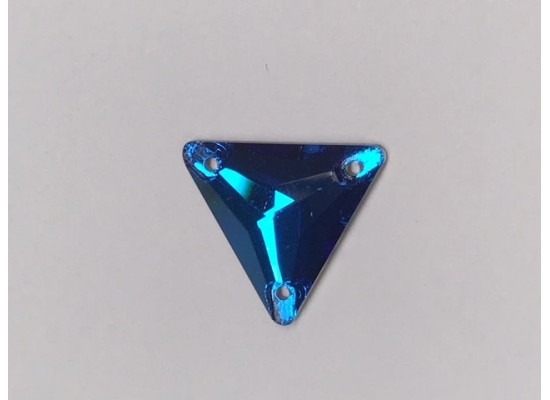 QG Triangle Capri Blue 16x16