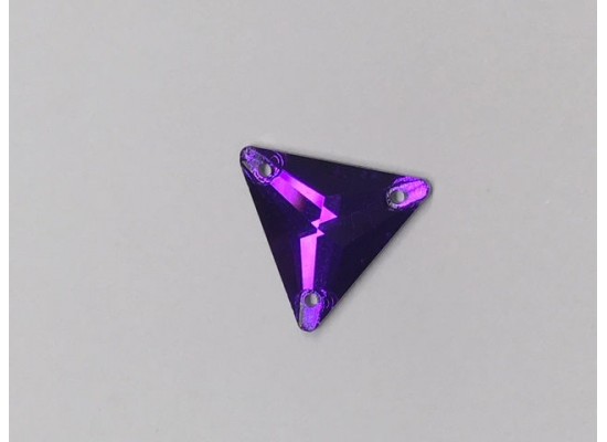 QG Triangle Deep Tanzanite 16x16